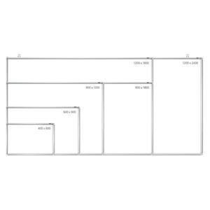 일반 AL 화이트보드 MDF 50x70 학원 회사 학교