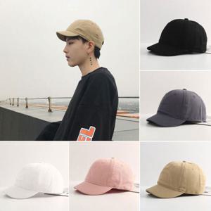 남자모자 패션 캐주얼 빈티지캡 짧은챙모자 볼캡