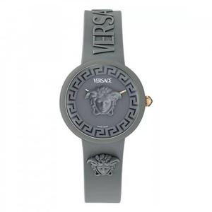 베르사체 메두사 팝 쿼츠 그레이 다이알 레이디스 워치 VE8J00124