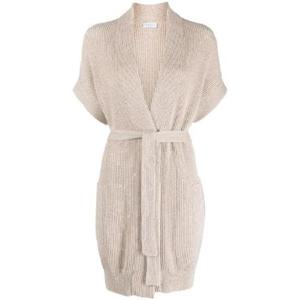 25 FW Brunello Cucinelli 브루넬로 쿠치넬리 청키 니트 민소매 가디건 MDV754606C059 TP438403856