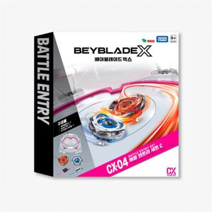 베이블레이드X CX-04 배틀 엔트리 세트 C 배틀 팽이 경기장 놀이
