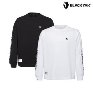 블랙야크 bcc 남녀공용 클라이밍 크루 라운드 긴팔티 맨투맨 티셔츠 1BYRTFU903