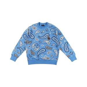 MLB 공용 페이즐리 전판패턴 오버핏 맨투맨 3AMTI0224-07BLL