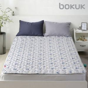 보국 전기매트 전기요 전기장판 온열매트 모달 더블 침대 캠핑 숲속친구들