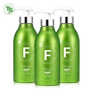 [TS] 패스트 샴푸 500g x3개세트(무실리콘/두피청결)