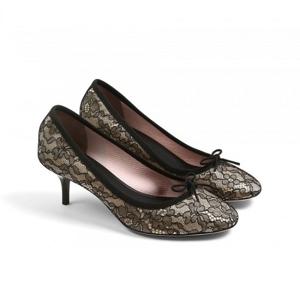 레페토 지젤 힐 발레 슈즈 Repetto Gisele ballerinas Heel Pump