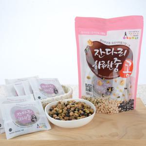 잔다리 하루한줌볶음콩 12gX33봉/깔끔한 소포장 하루에한봉씩