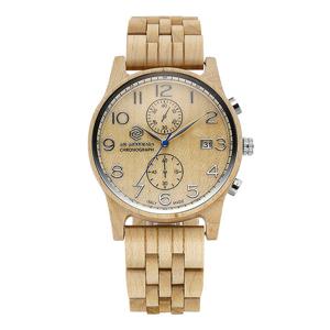 AETERNO 에테르노 CHRONO ACER  남성용 이태리 나무시계