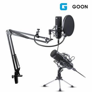 G GOON VM-900 고감도 마이크  USB 탁상용 스탠드 ASMR 유튜브 1