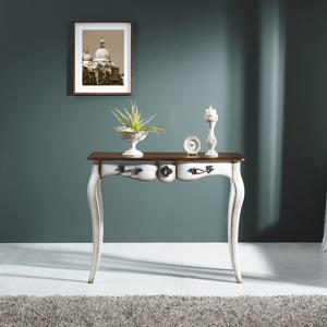 헤즈로 엘로르 3 콘솔 원목 엔틱 테이블 화장대 장식장 진열장