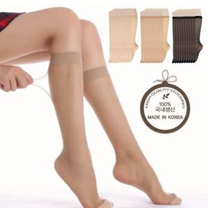 [서울양말]고탄력 판타롱 스타킹 10켤레 국내생산 20데니아 3color 니삭스