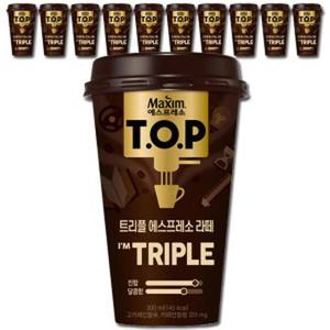 [동서식품] 티오피 트리플 에스프레소 라떼 컵커피 300ml x 20컵