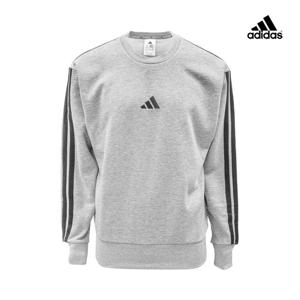 아디다스 3S 플리스 긴팔 맨투맨 스웨트 셔츠 JE6308
