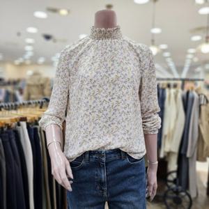 [BCBG]올앤선드리 비올라 프린트 블라우스 A5S2B482_DG