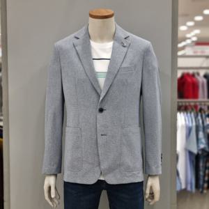 [크로커다일남성][모다남양주]블루시어서커 자켓CDAAAJK2191BU_G