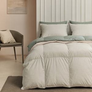 [파르페by알레르망] 앙트 알러지케어 헝가리80% 구스 차렵이불패드세트 K