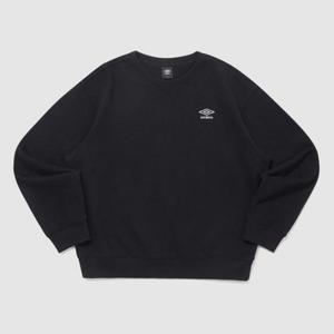 엄브로 기모 스몰로고 맨투맨 BB UP423CFSN1 BLK0 OAT0 GRP1