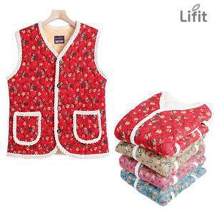 촌캉스 플라워 조끼 2종 온가족 데일리