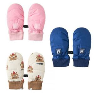 [블루독8-키즈] 택1 네이비 스노우B베이직패딩장갑 벙어리장갑 방한 기모 썰매장 세돌선물 초등 25C1985301