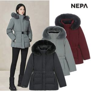 네파[택가 459,000원]역시즌 여성 벨트 숏패딩 구스 다운 프리미아 7K82068
