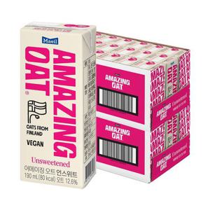 [매일유업]매일 어메이징 오트 언스위트 190ml 48팩 영양 가득 마시는 귀리