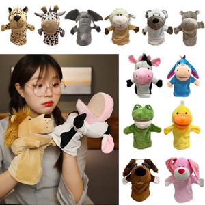 [엠케이] 오리 개구리 구연동화 말하는 동물 손인형 204988