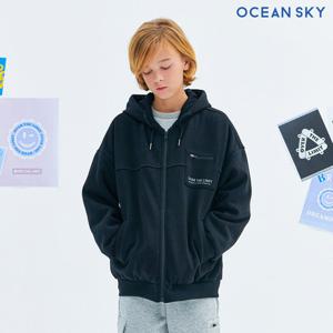 [오션스카이] 남아 밍크 후드 집업점퍼-CFJB4338D03