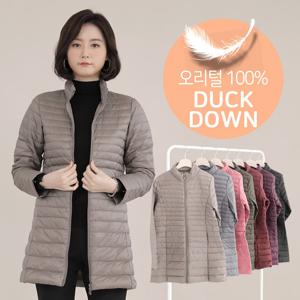 애비뉴투지 엄마옷 찬바람부니 초경량 오리털 패딩 자켓 J10024