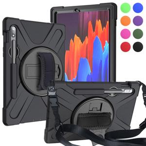 갤럭시탭S10 플러스 S9+ S8+ S7 FE 호환 스트랩 범퍼 거치 케이스 CX-27