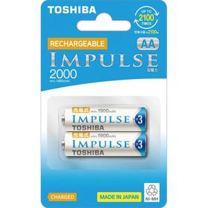 임펄스 니켈수소 충전지 AA2 도시바