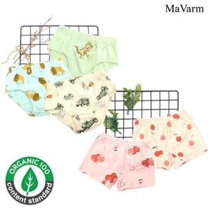 [마밤]오가닉 면스판 아동속옷 3매입 팬티/ 2매입 드로즈 모음전