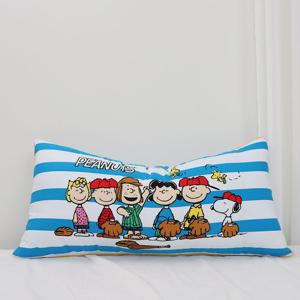 스누피베이스볼 대쿠션 솜포함 바디필로우 긴베개