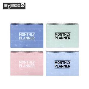 스케줄노트 모닝글로리 3000 투명 월간 스케줄러