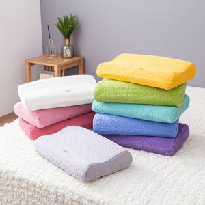 올뎃홈 피그먼트 메모리폼베개커버 순면 굴곡 30x50 커버만