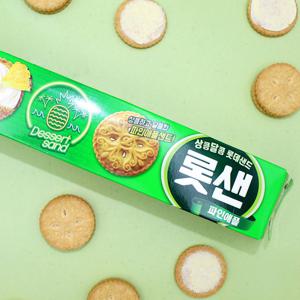 롯데제과 롯데샌드 파인애플 105g / 간식 크래커