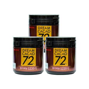 롯데제과 (86g) 드림카카오 72% x 3개/ 다크초콜릿