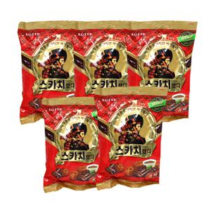 롯데제과 스카치캔디 커피맛 157g x 5개