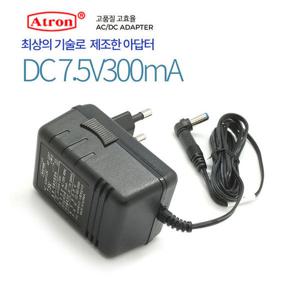 7.5V어댑터 7.5V300mA 7.5V0.3A어댑터 DC7.5V