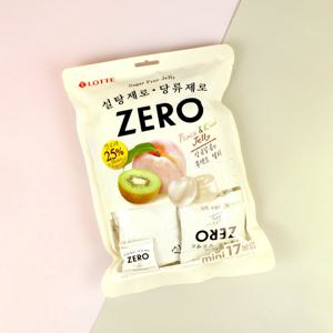 롯데제과 제로 후르츠젤리 238g(14g x 17봉) / 설탕제로 무설탕