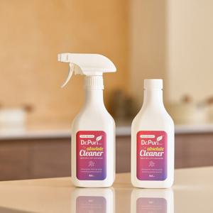 닥터퓨리 앱솔루트 다목적 세정제 490ml 2개+2개 주방 욕실 청소 기름때제거