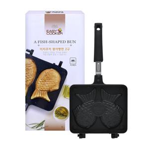 붕어빵만들기 후라이팬 이지쿠커 2구 붕어빵팬 N21