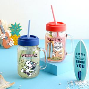 피너츠 오션스누피 드링크자 1P