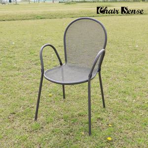 체어센스 오슬로 체어 야외용 의자 철재 마당 옥상 테라스 카페