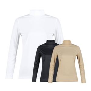 럭스골프 여성 셔링 모크넥 냉감 쿨 이너웨어 LX3M302