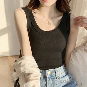 HOTBBA / U넥 골지 나시 DS 5027