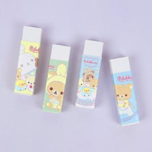 리락쿠마 소프트 지우개 슬림 곰돌이 캐릭터 학용품