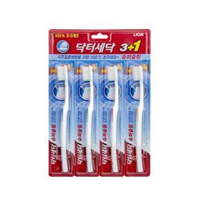 [닥터세닥] 슈퍼 슬림 칫솔 3+1개입