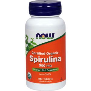 나우 스피룰리나 500 mg 100 타블렛