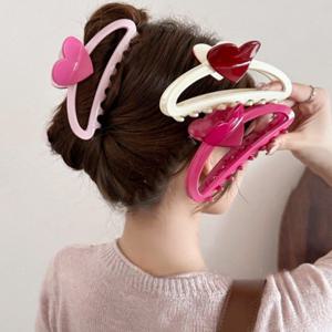 캔디하트 특대왕13cm 올림머리 헤어핀 롱헤어 긴머리