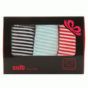 솔브 SPTC333T 레이온 면 스판팬티 3매입 학생팬티